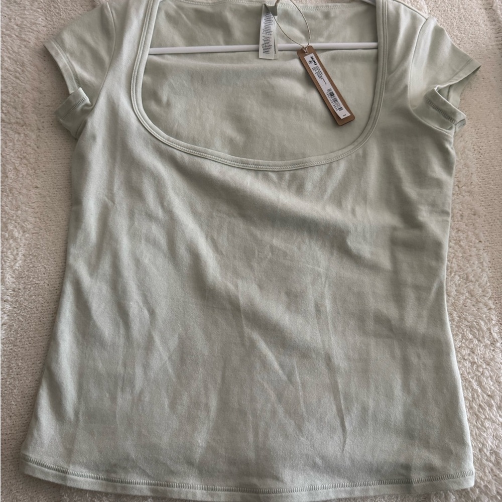 SKIMS Women's MINT Green Top
